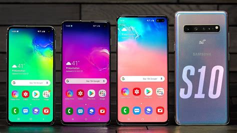 Samsung Galaxy S10 Lineup Hands On Youtube