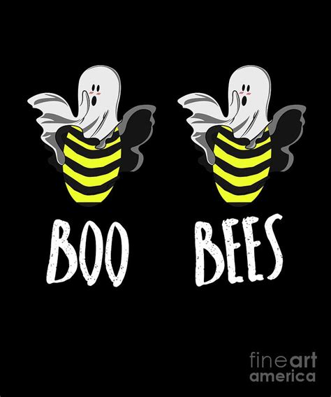 Boo Bees Funny Halloween Costume Ghost Boobies Digital Art By Mike G