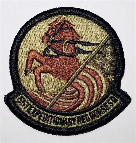 Us Air Force 557th Red Horse Expeditionary Squadron Subdued Hook Back
