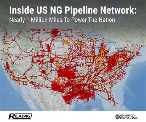 U S Natural Gas Pipelines Infrastructure Overview By Rextag