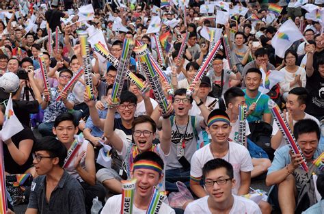 Taiwan Set To Become First Asian Country To Legalise Gay Marriage