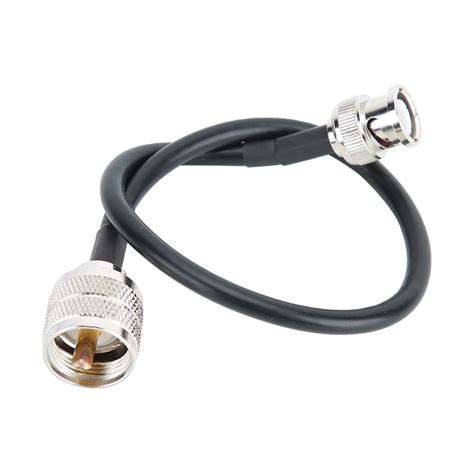 Mgaxyff Uhf Male Connector Pl To Bnc Male Ohm Coaxial Cable Male Bnc Male To Uhf Pl