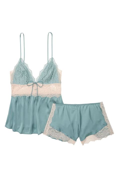 Buy Victorias Secret Stretch Lace And Satin Cami Set From The Victorias