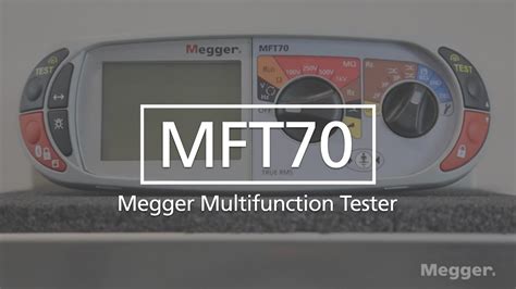 Introduction To The Mft70 Multifunction Tester Usa Youtube