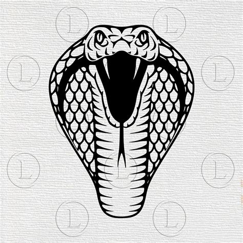 Cobra Svg Snake Vector Graphics Cobra Tekening Svg Cobra Snake Reptilia