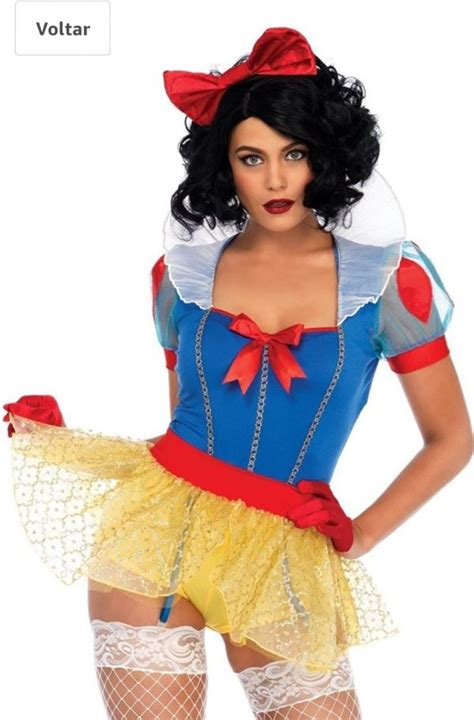 Fantasia Branca De Neve Adulto Sexy