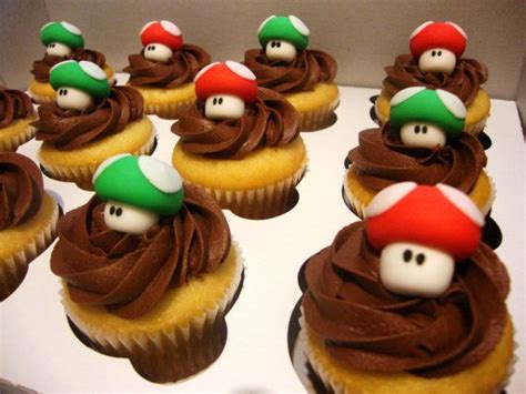 Mario cake topper birthday cake cupcake decorations party supplies toppers for fans of mario. Super Mario Brothers 3D Mushroom Cupcake Toppers. $30.00 ...