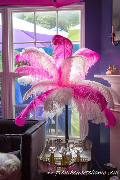 How To Make Gorgeous Diy Ostrich Feather Centerpieces 7 Variations