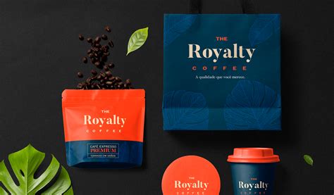 The Royalty Coffee Visual Identity On Behance