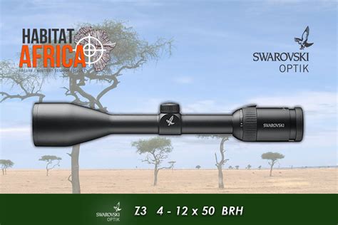 Swarovski Z3 4 12x50 L Riflescope Brh Reticle Habitat Africa