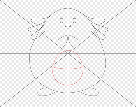 How To Draw Pokemon Chansey Step Line Art 3024x2381 28708606 Png