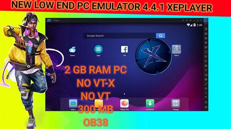 New Xeplayer Best Emulator For Low End Pc Free Fire Ob38 Xeplayer