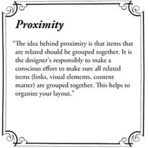The Law of Proximity | Jeremy Bolton | Jennifer's Sensation/Perception ...