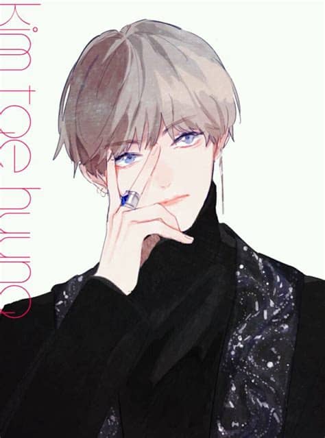 Kim Taehyung BTS Fanart | Animasi, Gambar manga
