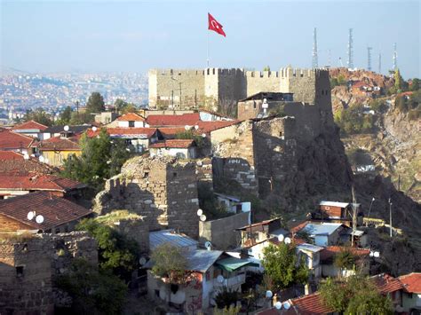 Ankaras Citadel The High Stone Walls Of Ankaras Citadel Flickr