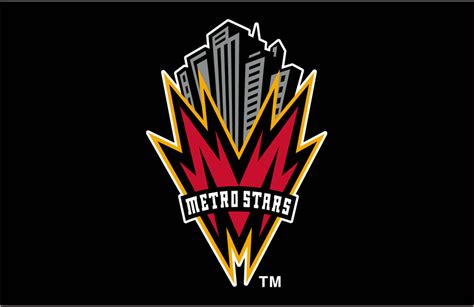 Metrostars Primary Dark Logo Major League Soccer Mls Chris