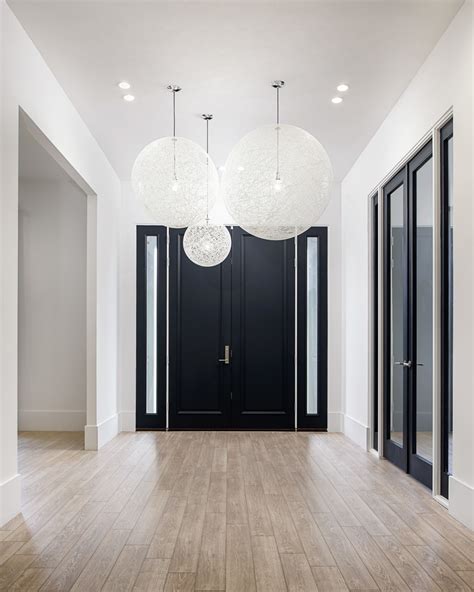 Maybe you would like to learn more about one of these? Foyer Lighting Feature - Modern - Entry - DC Metro - by ...