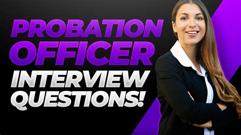 probation officer interview questions and answers become a parole officer youtube