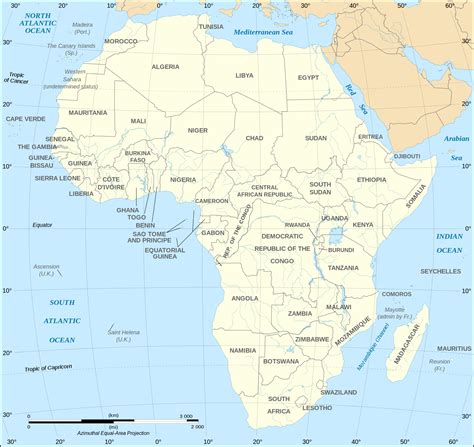 Online Maps Africa Country Map