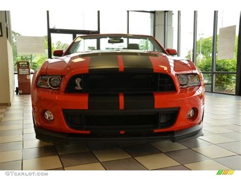 2014 Race Red Ford Mustang Shelby Gt500 Svt Performance Package