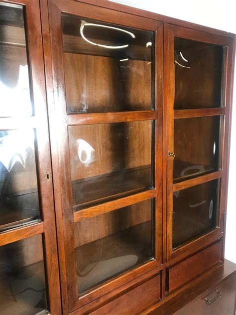 Mid Century Modern Bubble Glass Cabinet Merton Gershun American Of Martinsville For Sale At 1stdibs