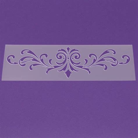 Grunge und ranken schablonen im einsatz grunge und ranken schablonen im einsatz :) related videos. Schablone Swirly Ornament mit Palmette - XM03 von Lunatik-Style via dawanda.com