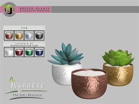 The Sims Resource Breeze Hammered Planter