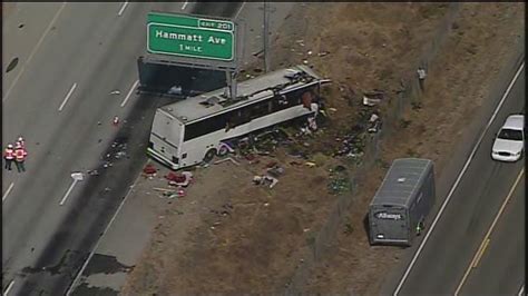 Chp 5 Dead In Bus Crash On Hwy 99 In Merced County