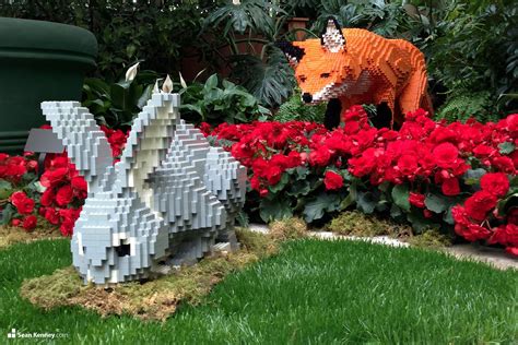 See 27 Giant Lego Statues On Display In A Botanic Garden Starting Today