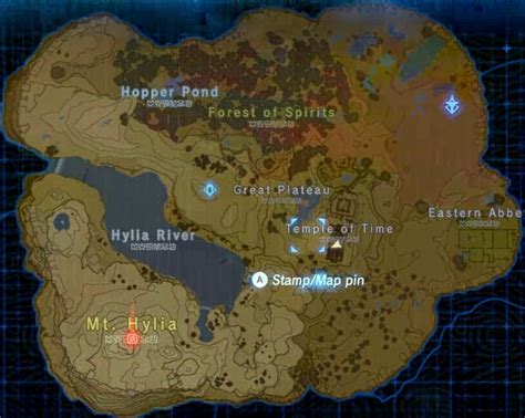 Fans Están Preparando Un Mapa Interactivo Del Mundo De Zelda Breath Of
