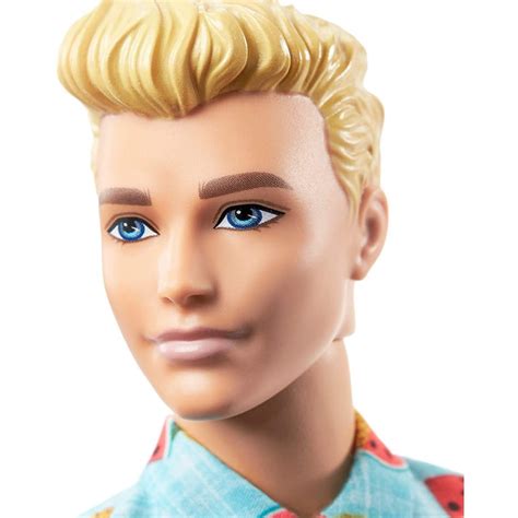 Mattel Barbie Ken Fashionistas Doll 152 With Sculpted Blonde Hair