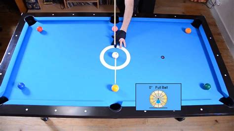 Cue Ball Position Control Drill Angle Fraction Ball Aiming System