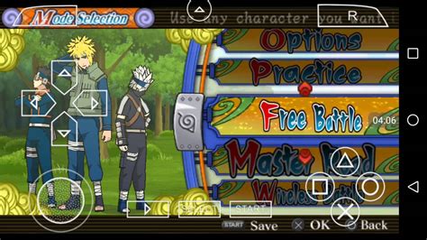 Naruto Shippuden Ultimate Ninja Heroes 3 Gameplay Psp Ppsspp Youtube