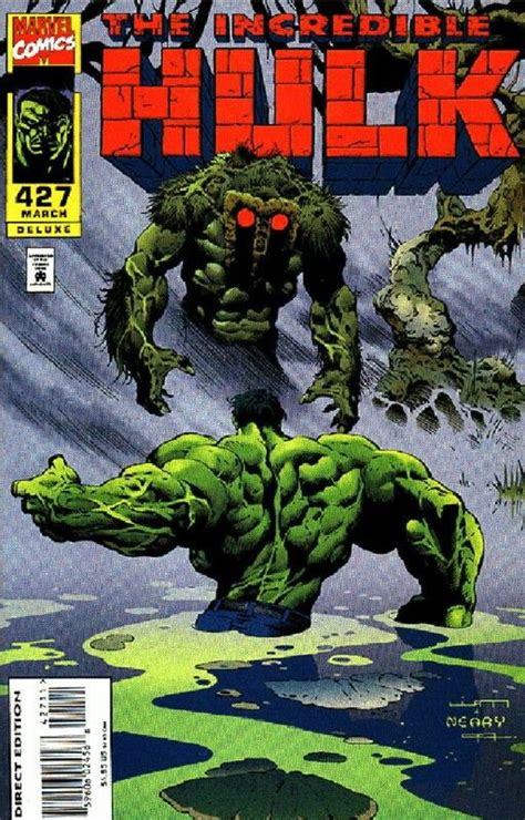 Hulk Vs Man Thing Gamma Blood Pinterest