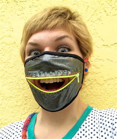 zipper masks made by julianne