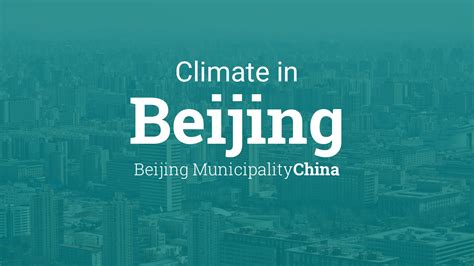 Climate And Weather Averages In Beijing Beijing Municipality China