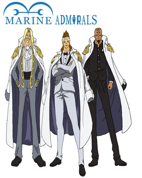 The 3 Admirals One Piece Ocs By Immortal Wenz On Deviantart