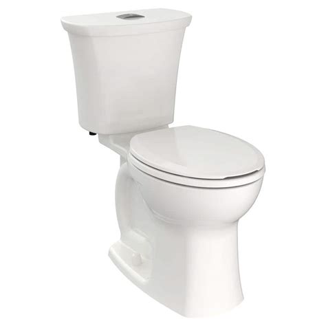 American Standard Edgemere Piece Gpf Dual Flush Right Height Round Front Toilet In