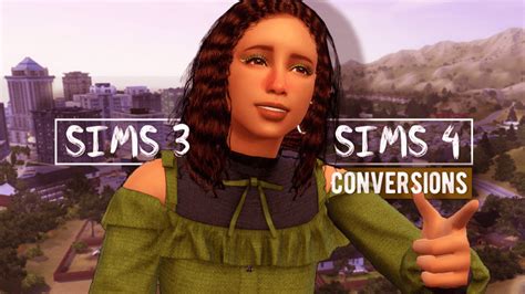 The Best Sims 3 To Sims 4 Conversion Cc On The Internet — Snootysims