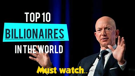Top 10 Billionaires In The World दुनिया के 10 सबसे अमीर व्यक्ति
