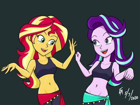 Starlight Glimmer And Sunset Shimmer In Equestria Girls