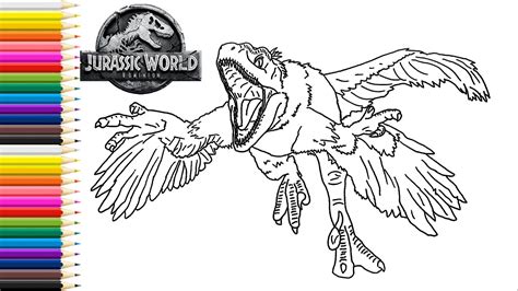 Jurassic World Dominion Coloring Page Trosix