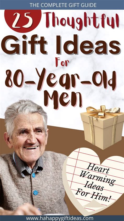 Thoughtful 80th Birthday Gift Ideas Gifts For 80 Year Old Men