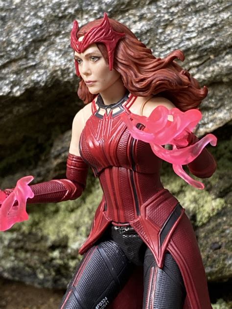 Marvel Legends Wandavision Scarlet Witch Figure Review And Photos