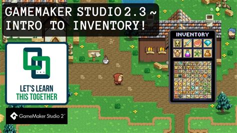 Gamemaker Studio 23 Beautiful Inventory Series Introduction Youtube