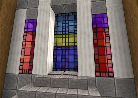 Minecraft Stained Glass Window Design Minecraft Kit