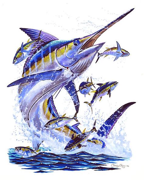 Blue Marlin In 2020 Blue Marlin Fish Art Marlin Fishing