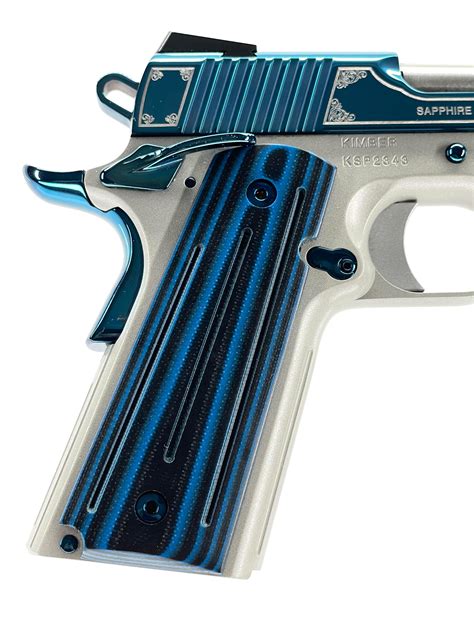 Lot Rare Kimber Special Edition Sapphire Ultra Ii 9mm Semi Auto Pistol