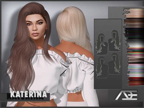 Second Life Marketplace Ade Katerina Hairstyle Full Pack