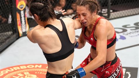 Joanna Jedrzejczyk Retires After Suffering Spinning Backfist Knockout Loss In Weili Zhang
